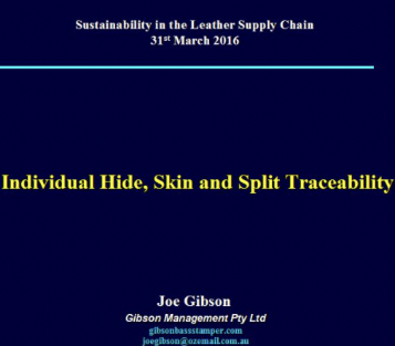 sustainability in the leather supply chain date